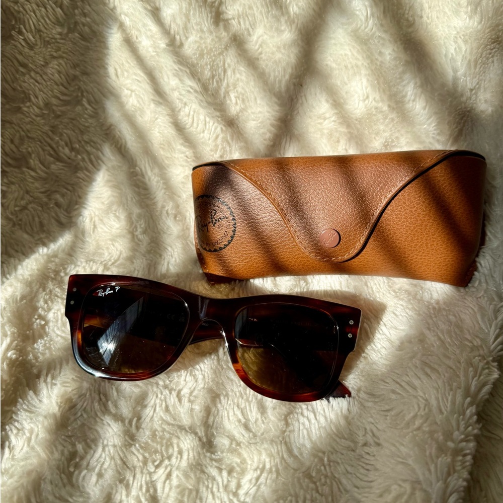 Ray Ban Mega Wayfairer 0840-S tortoise polarized